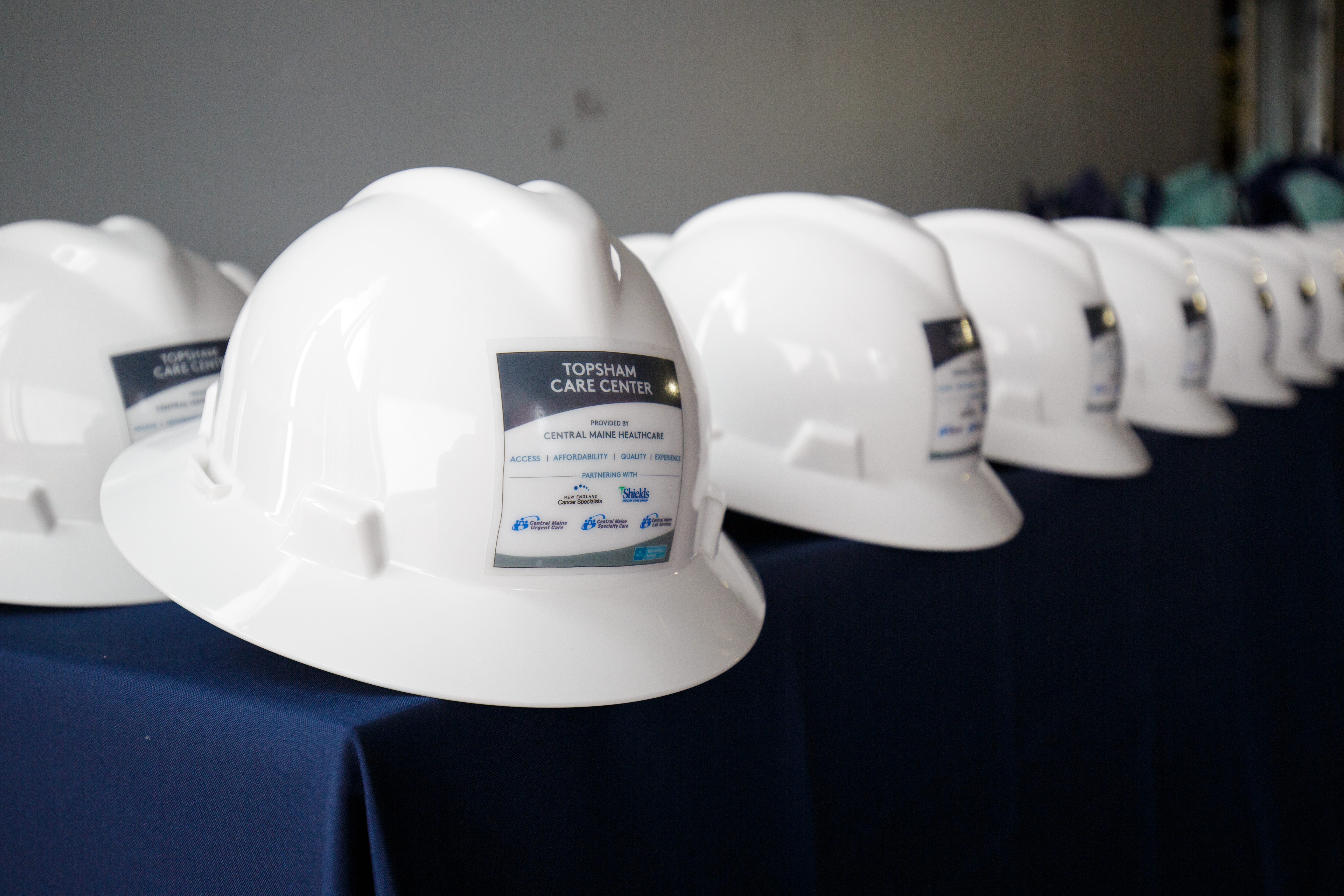 New England Cancer Specialists hard hats